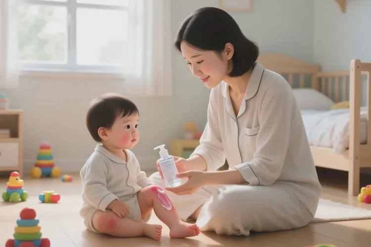 儿童四肢经常长湿疹能不能治愈(图1)