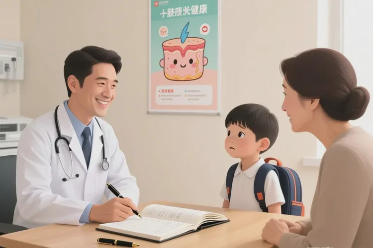 小学生手臂上偶尔长湿疹能靠自己自愈吗(图4)