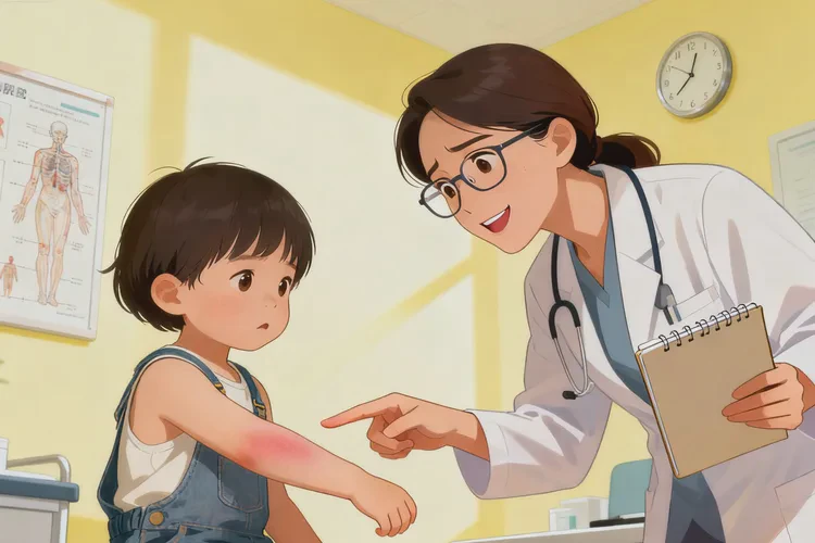 小学生手臂上经常长湿疹能靠自己自愈吗(图4)