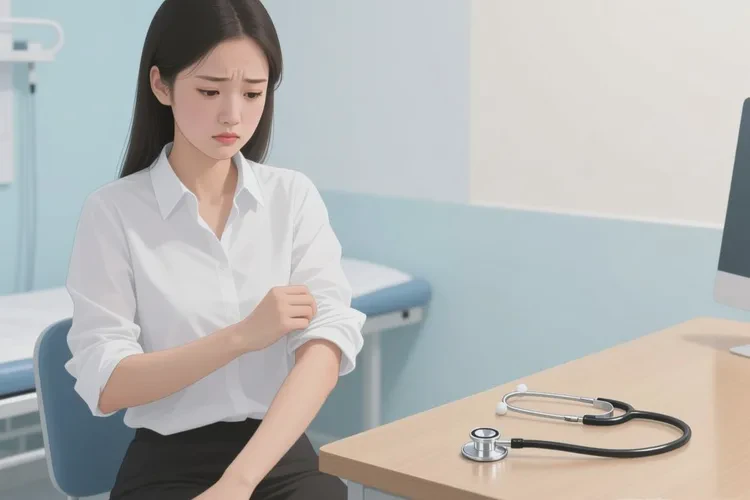 女人四肢有湿疹可不可以治愈(图1)