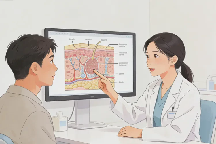 男人大腿出湿疹能治愈吗(图2)