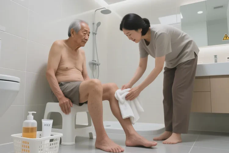 高龄老人大腿上长湿疹可不可以治愈(图2)