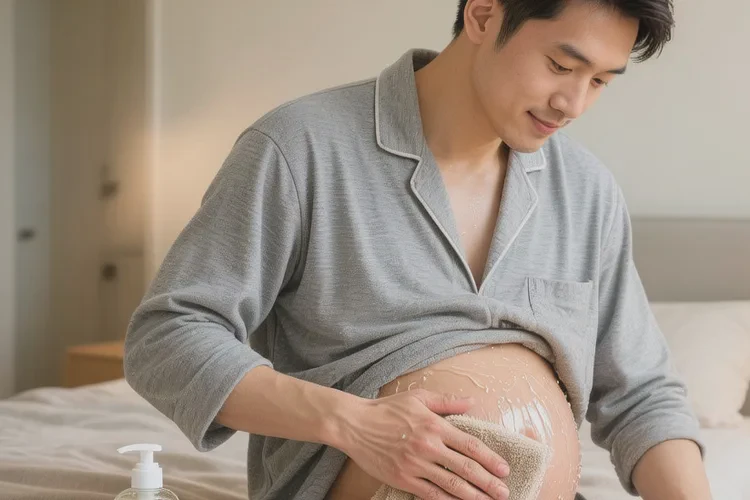 男生肚子上有湿疹能根治吗(图1)