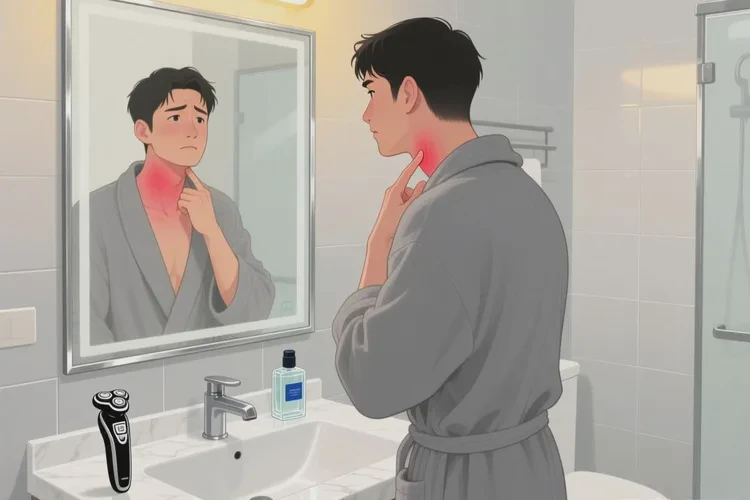 男人脖子上容易长湿疹可不可以治愈(图1)