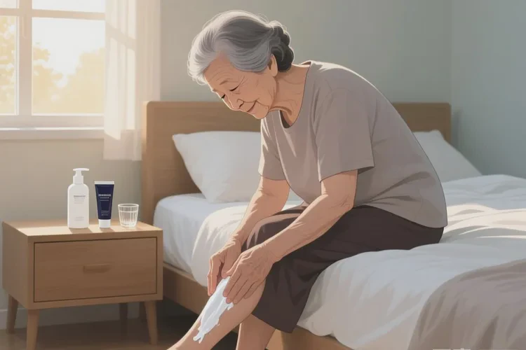 老年人小腿上经常长湿疹可不可以治愈(图1)