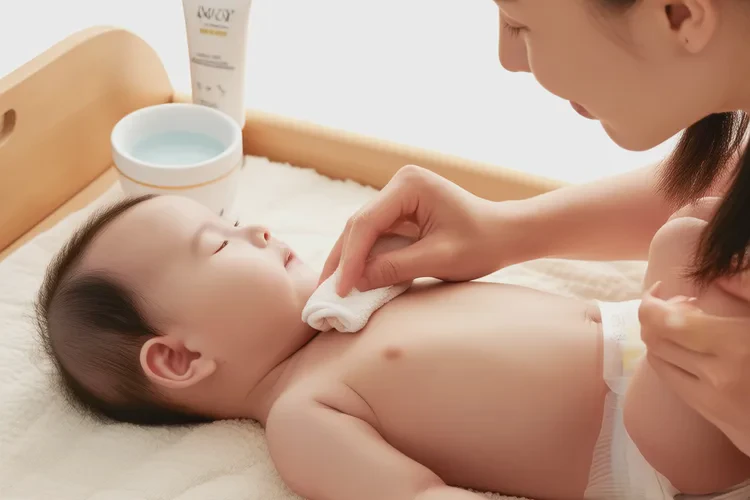 小儿脖子偶尔起湿疹可以根治吗(图1)