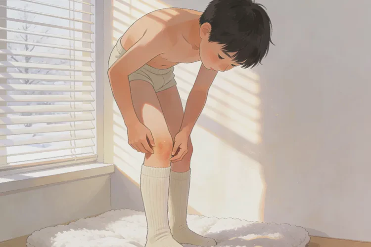 孩子小腿偶尔长湿疹能不能治愈(图2)