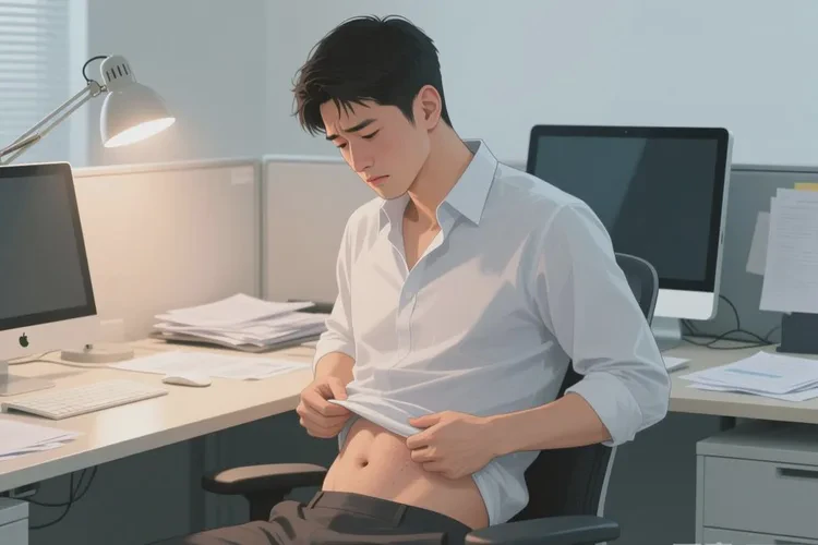 男人肚子上起湿疹可不可以治愈(图2)