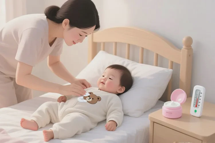 儿童肚子上出现湿疹能不能治愈(图1)