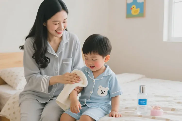 儿童四肢起湿疹能不能治愈(图1)