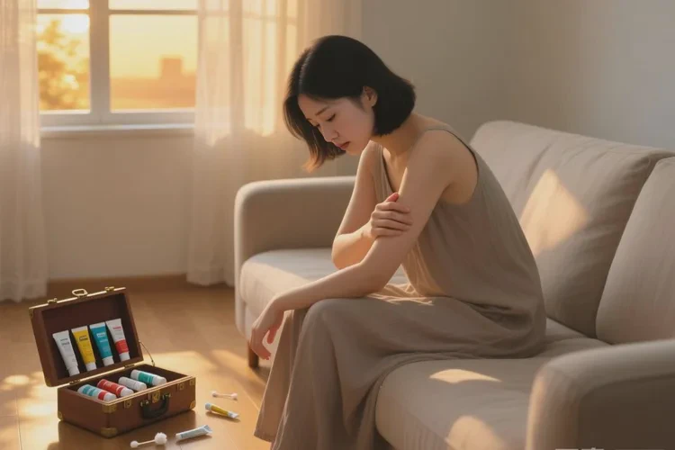 女人手臂有湿疹可不可以治愈(图2)