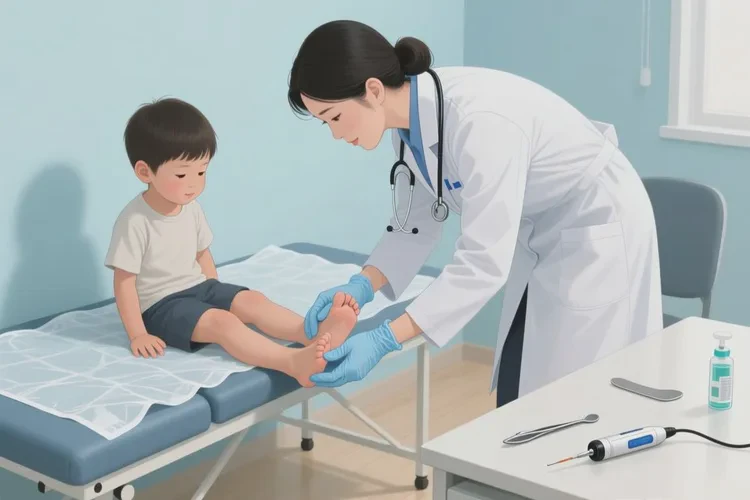 孩子脚上偶尔长湿疹能不能治愈(图4)