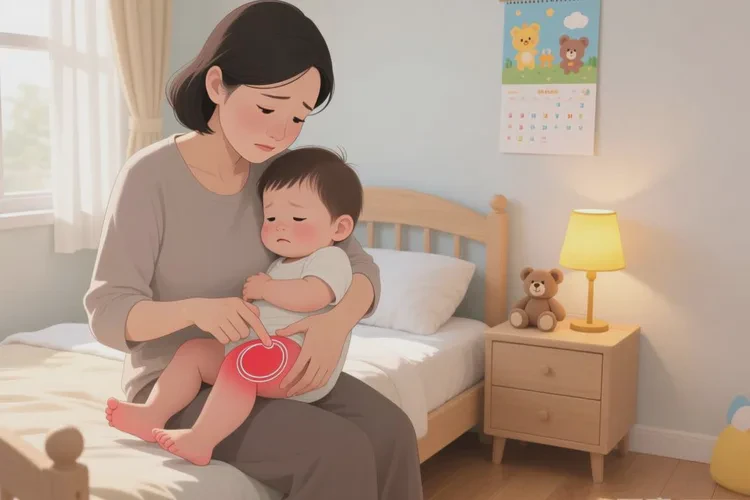 儿童大腿出湿疹能不能治愈(图1)