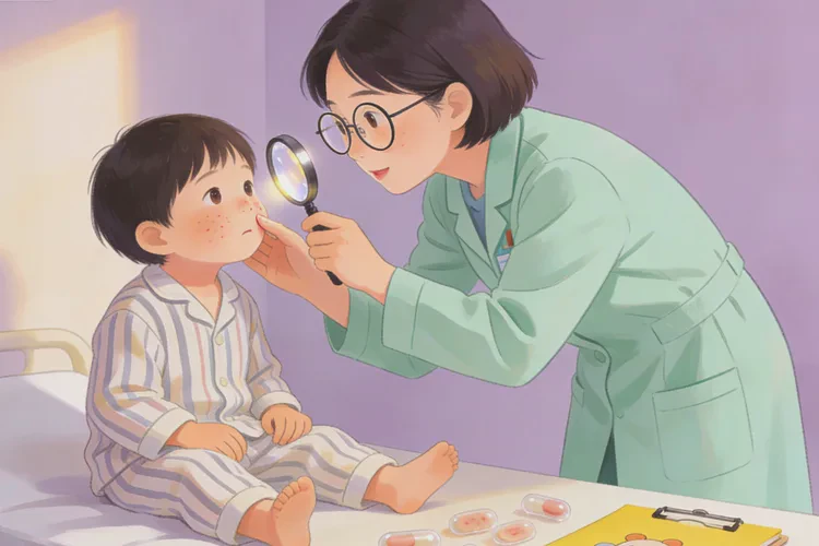 孩子面部有湿疹能不能治愈(图2)