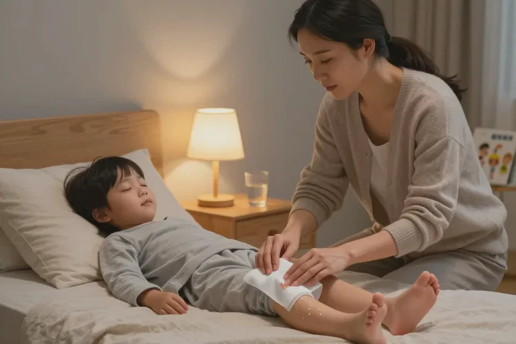 儿童小腿出现湿疹能不能治愈(图1)