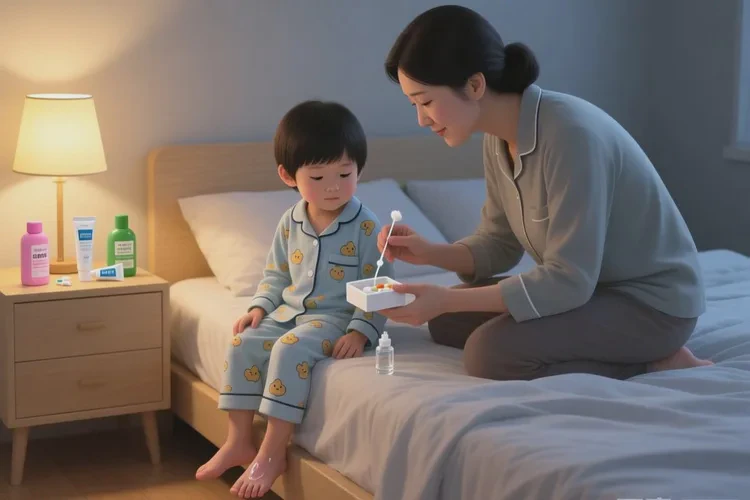 儿童脚上出现湿疹能不能治愈(图3)