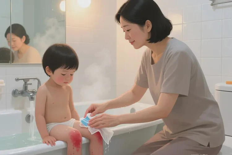 孩子大腿上有湿疹能不能治愈(图1)