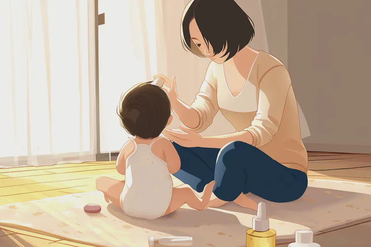 婴幼儿小腿有湿疹可以根治吗(图1)