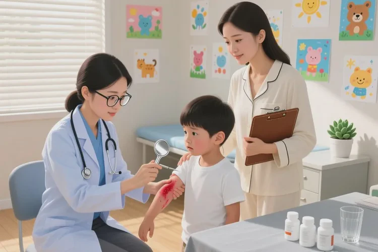 儿童全身容易起湿疹能不能治愈(图2)