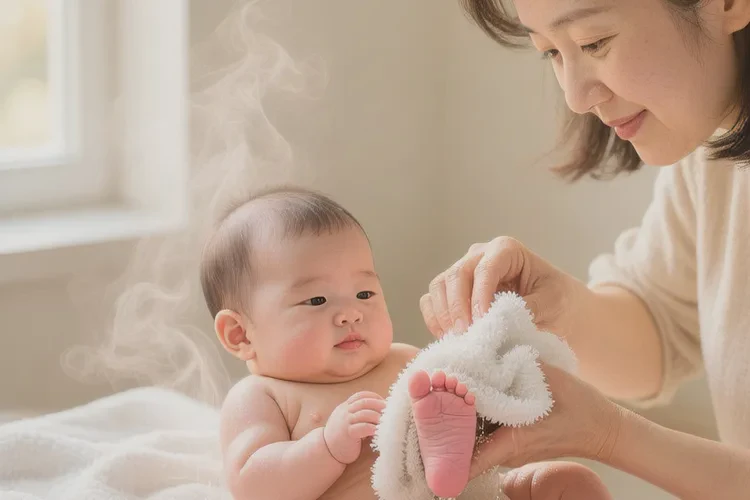 宝宝脚上容易起湿疹能够根治吗(图1)