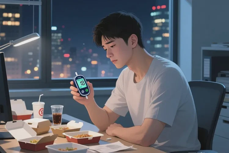 29岁晚上血糖20.9是怎么回事(图1)