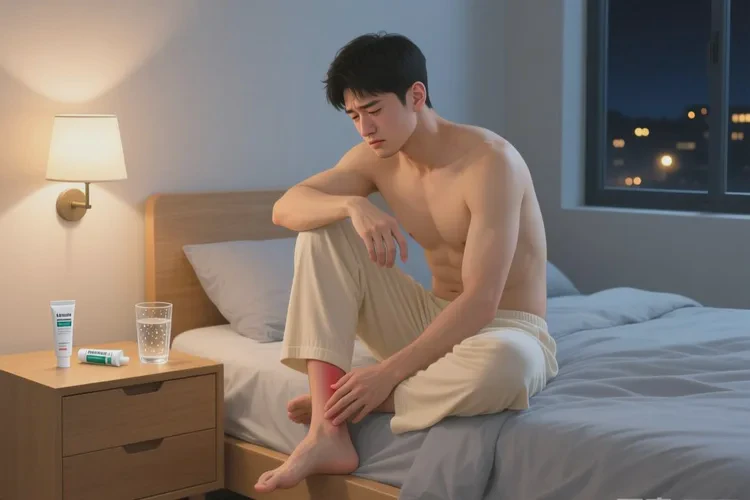 男人小腿容易长湿疹可不可以治愈(图2)