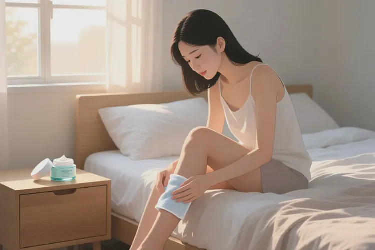 女人小腿上出现湿疹可不可以治愈(图1)