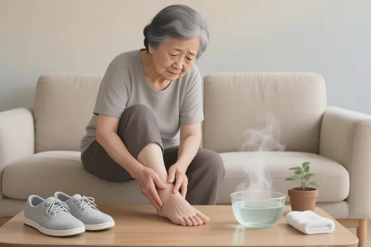 老年人脚上经常长湿疹可不可以治愈(图1)