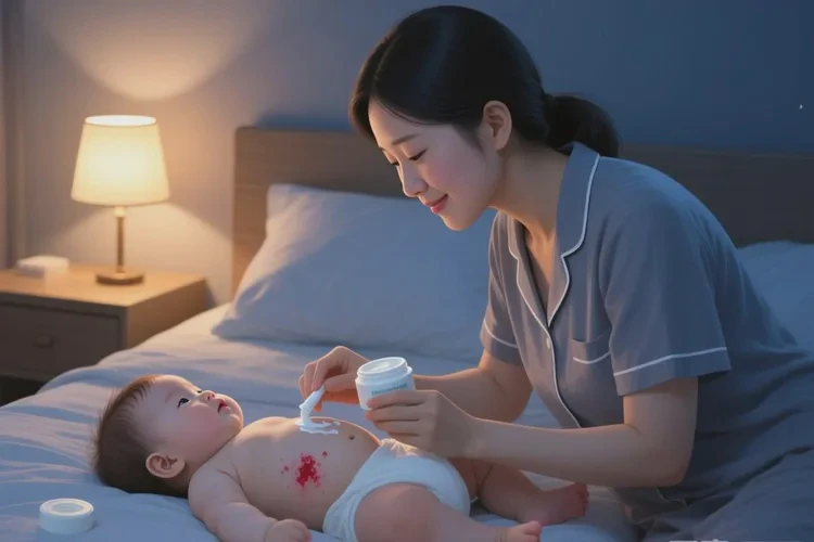 孩子肚子经常长湿疹能不能治愈(图1)