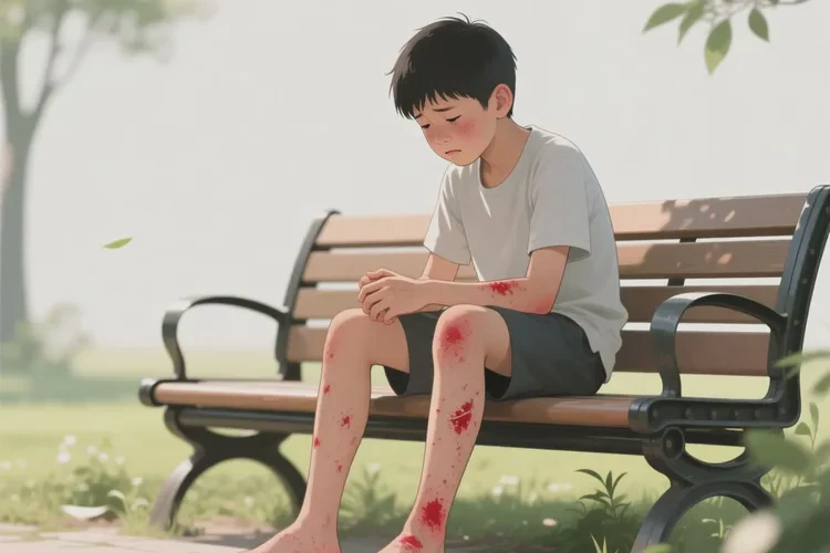 小学生身上出现湿疹能靠自己自愈吗(图3)