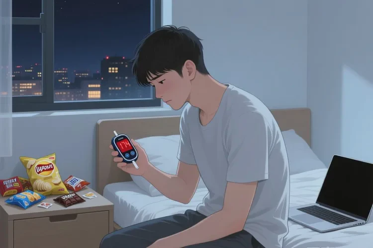 29岁晚上血糖17.4是怎么回事(图1)