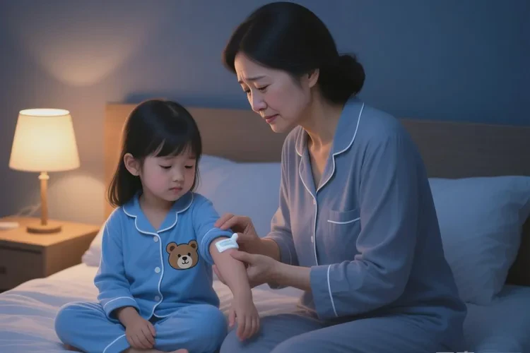 孩子手臂经常长湿疹能不能治愈(图1)