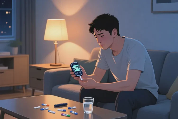 29岁晚上血糖27.9是怎么回事(图1)