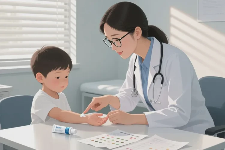 儿童手臂经常起湿疹能不能治愈(图2)