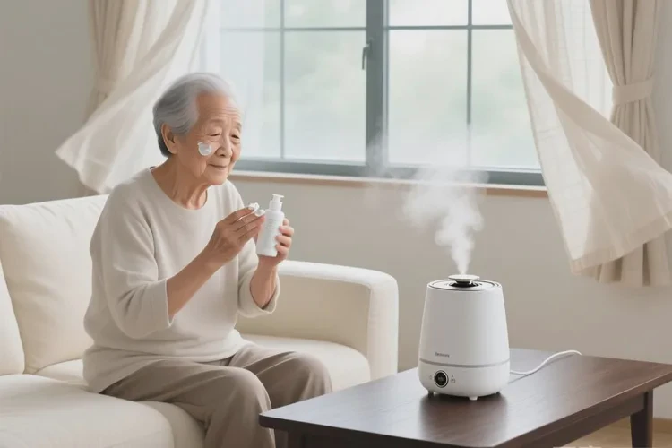 高龄老人脸上容易起湿疹可不可以治愈(图1)