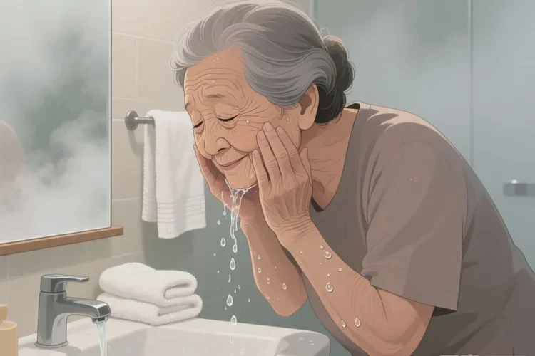 高龄老人脸上出湿疹可不可以治愈(图1)