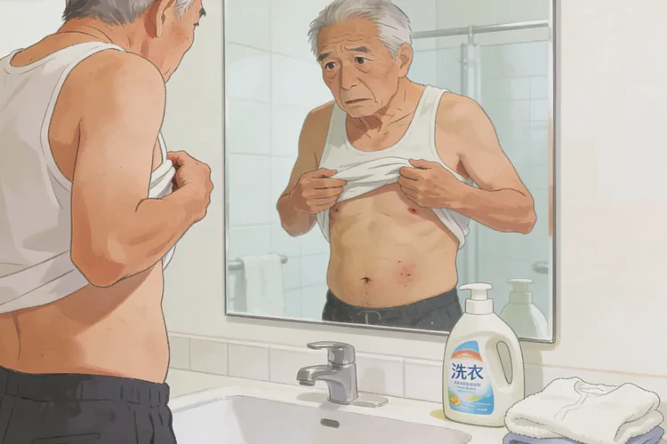 老年人肚子上起湿疹可不可以治愈(图2)