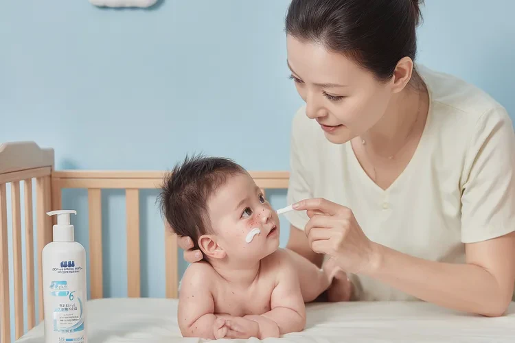 宝宝面部容易起湿疹能够根治吗(图1)