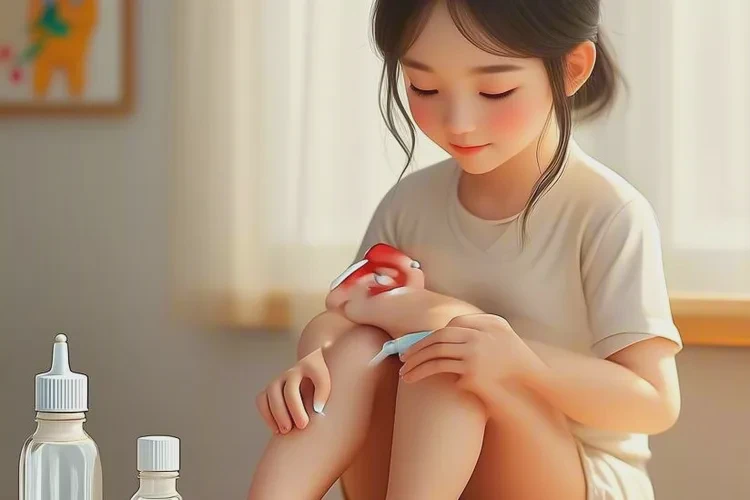 小孩脚上经常起湿疹能够根治吗(图1)