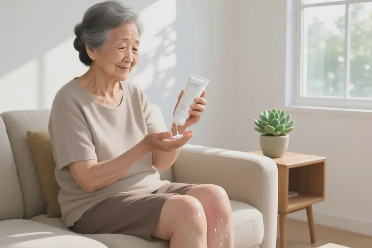 老年人大腿上容易起湿疹可不可以治愈(图1)