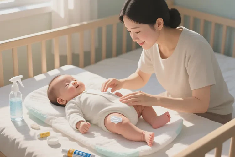 宝宝大腿上起湿疹可以根治吗(图1)