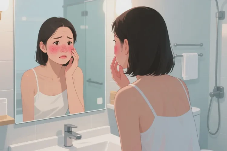 女人脸上容易起湿疹可不可以治愈(图1)