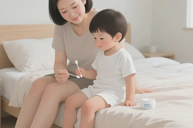 儿童大腿长湿疹能不能治愈(图1)