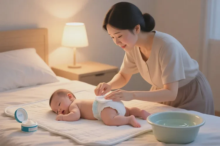 孩子屁股上出现湿疹能不能治愈(图1)