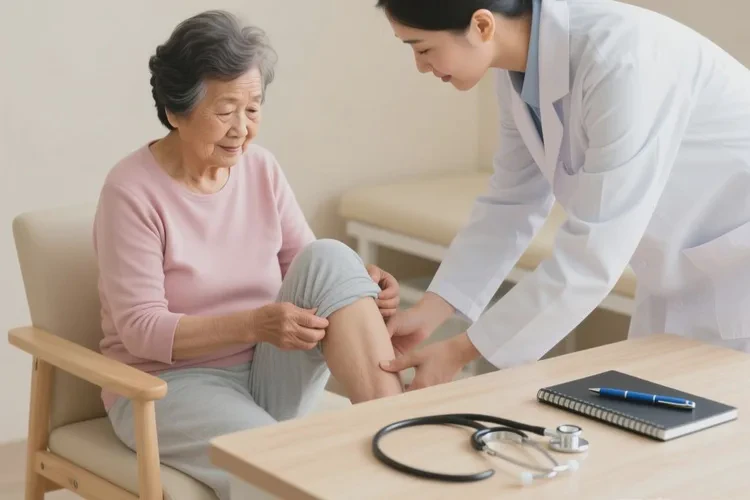 老年人大腿上起湿疹可不可以治愈(图1)