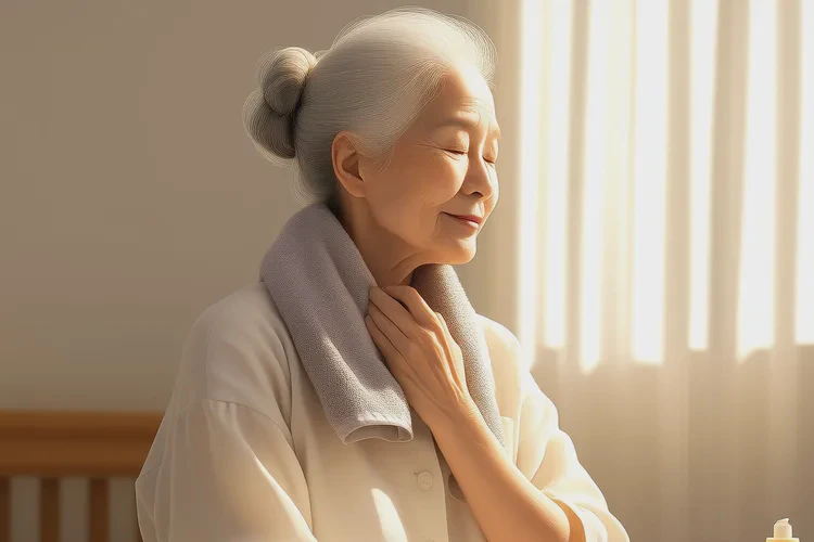 高龄老人脖子容易起湿疹可不可以治愈(图1)