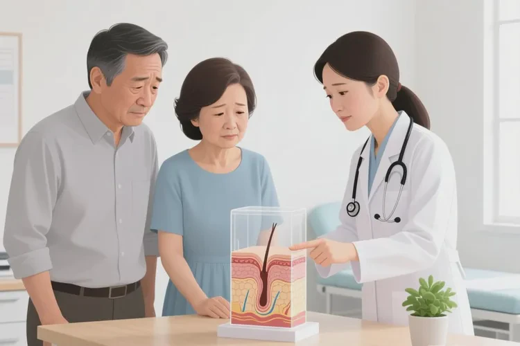 老年人屁股出现湿疹可不可以治愈(图1)