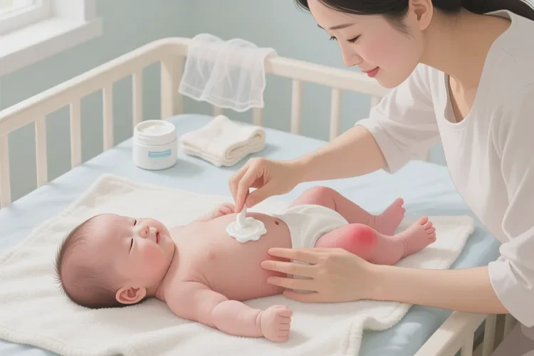 宝宝大腿偶尔长湿疹可以根治吗(图1)