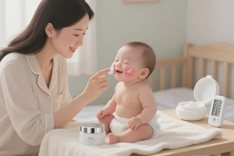 儿童面部经常起湿疹能不能治愈(图1)