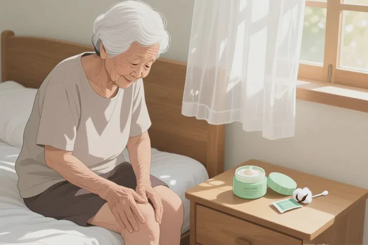 高龄老人大腿出湿疹可不可以治愈(图1)